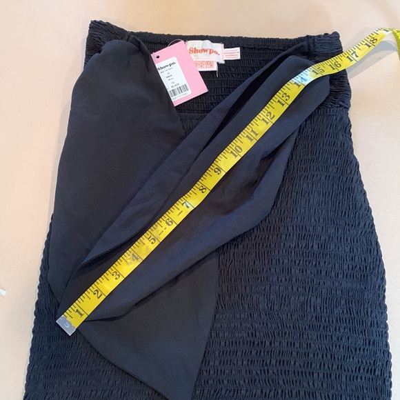 NWT- Black Mini Dress.  Size 6 - Picture 6 of 6